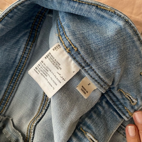 Style and co. Button front Denim midi skirt size 2 - Picture 7 of 10